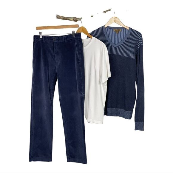 Joseph Abboud White short Sleeve Shirt Size Large - Picture 5 of 8